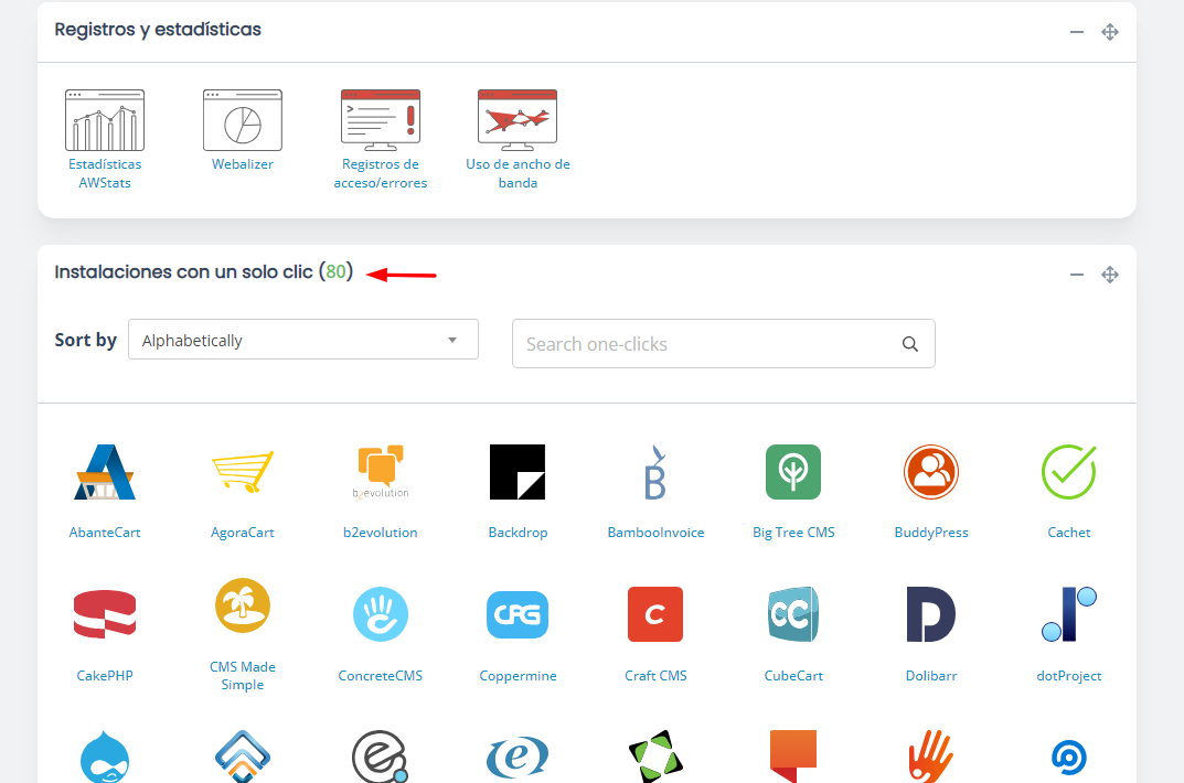 como instalar wordpress en ipanel