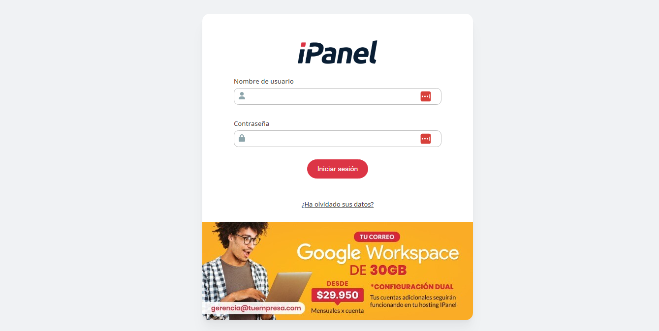 como instalar wordpress en ipanel