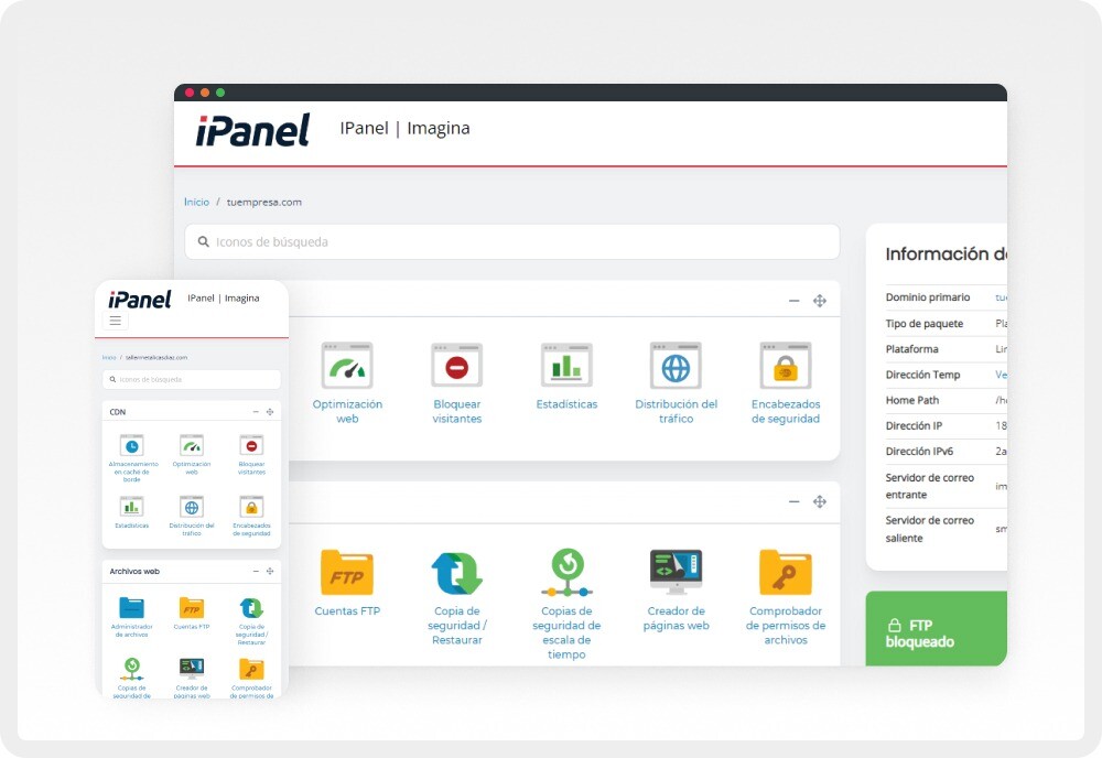 Hosting Fácil de Configurar